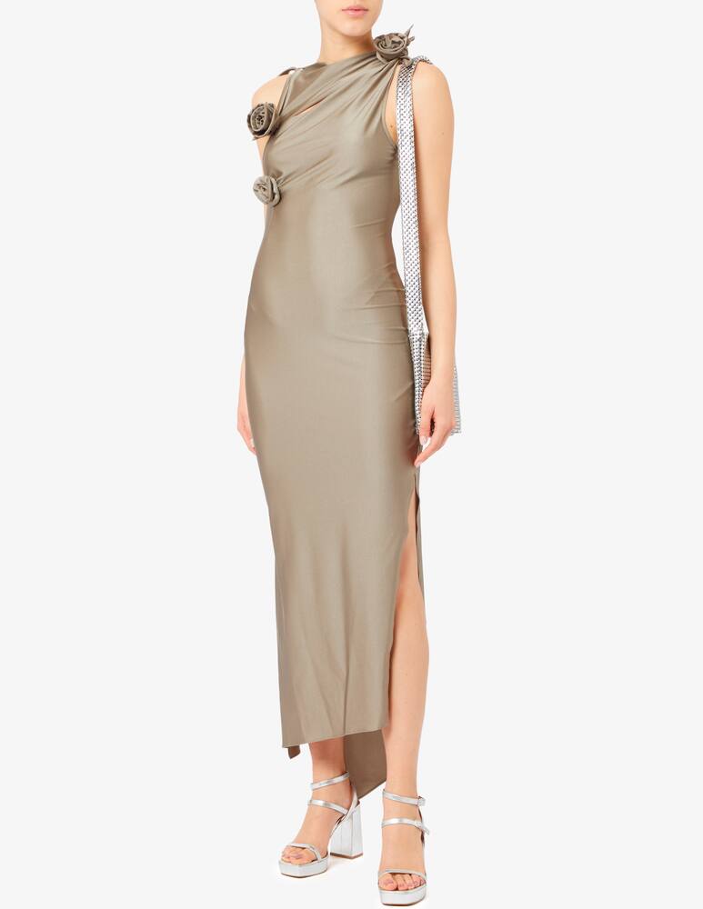 rinascente Coperni Assymetric flower gown