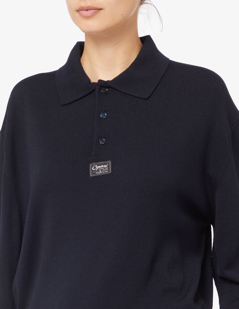 rinascente Coperni Wool polo shirt