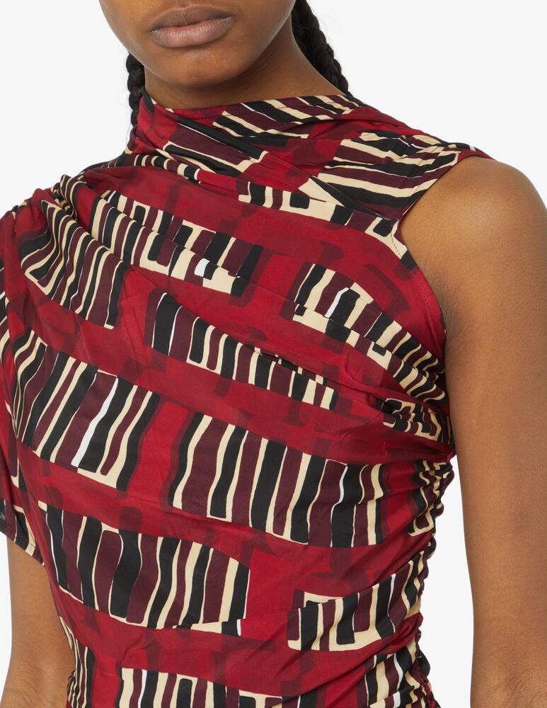 rinascente Colville Wrapped midi cassi dress