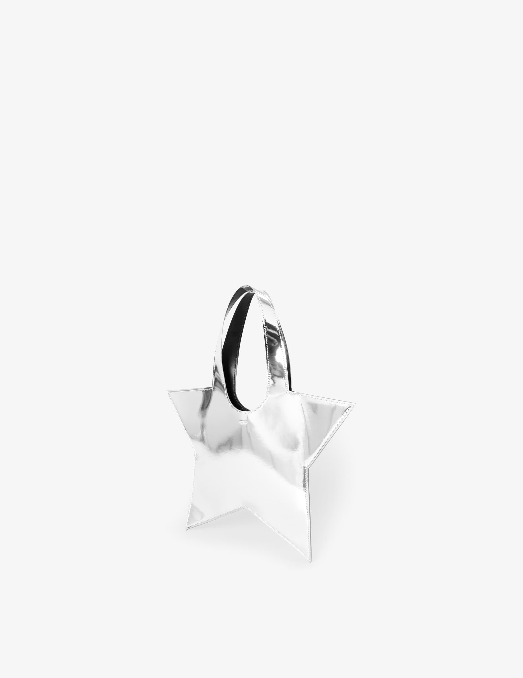 Shop Coperni Mirrored star tote bag on Rinascente
