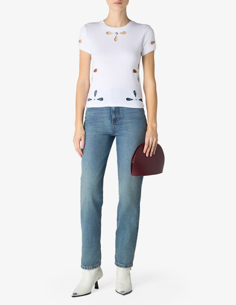 rinascente Coperni T-shirt slim fit ricamata