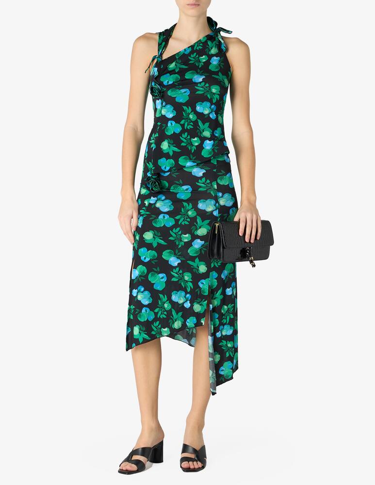 rinascente Coperni Floral asymmetric midi skirt