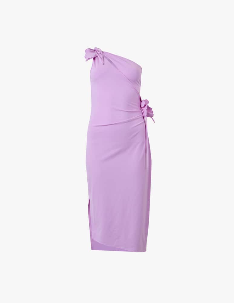 rinascente Coperni Abito lungo asimmetrico con fiori