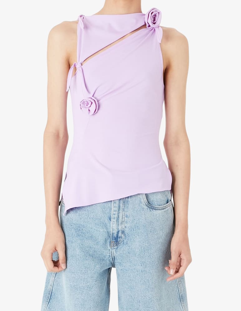 rinascente Coperni Top con fiori