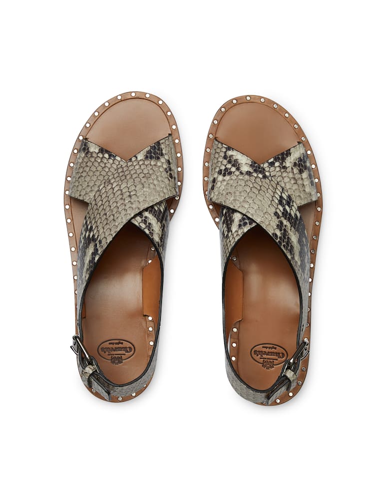 rinascente Church's Sandali Rhonda stampa pitone