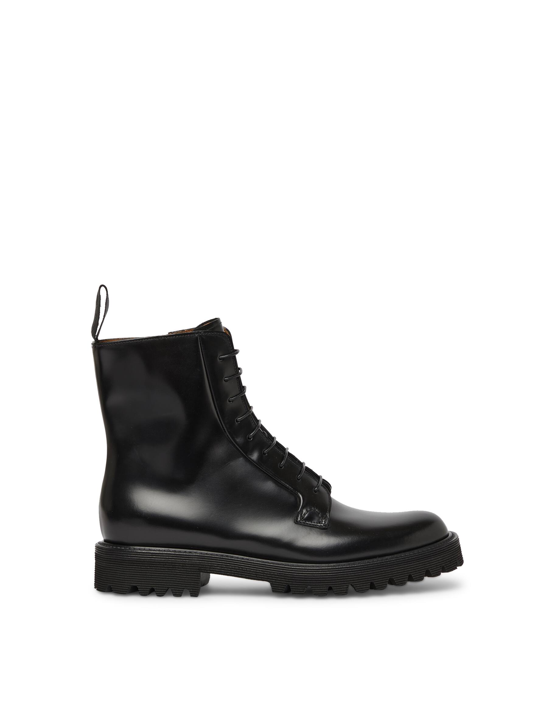 Shop Church's Leather biker boots Alexandra T - Black on Rinascente