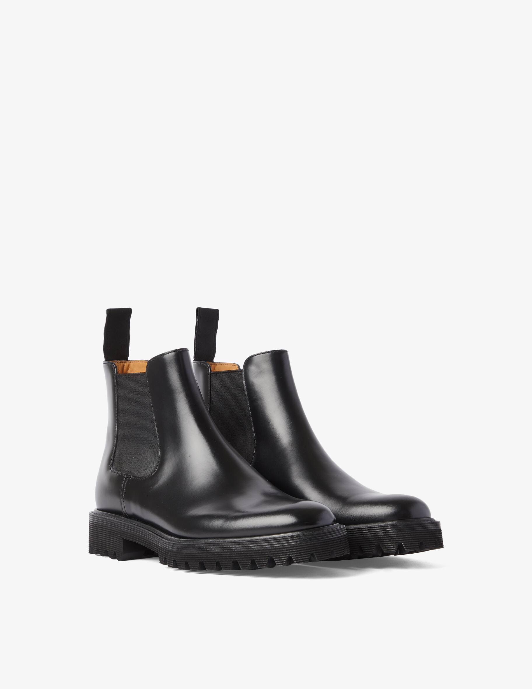 Shop Church's Nirah T leather chelsea boots - Black on