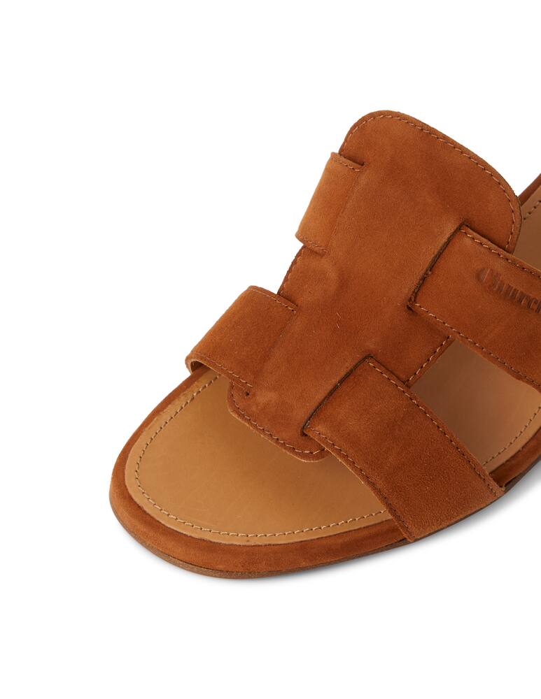 rinascente Church's Dee Dee heeled sandals in suede