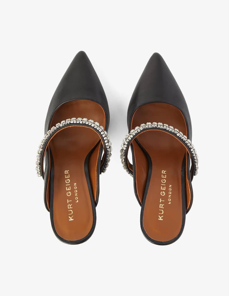 rinascente Kurt Geiger Duke leather pumps - black