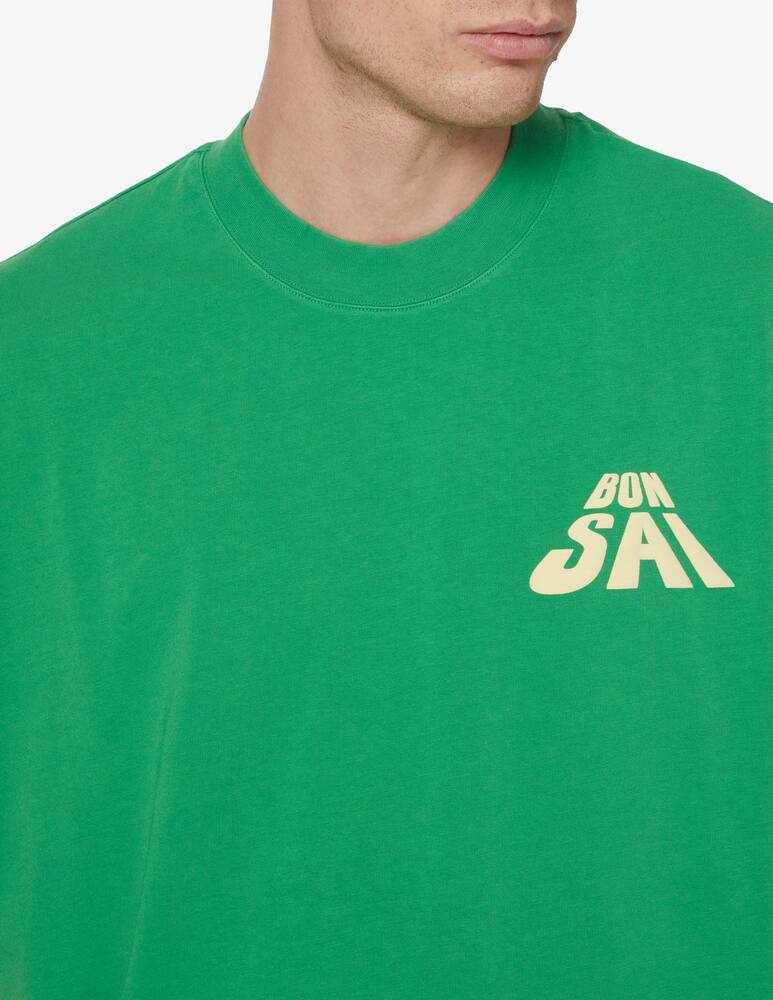 rinascente Bonsai Maglietta oversize logo - Verde
