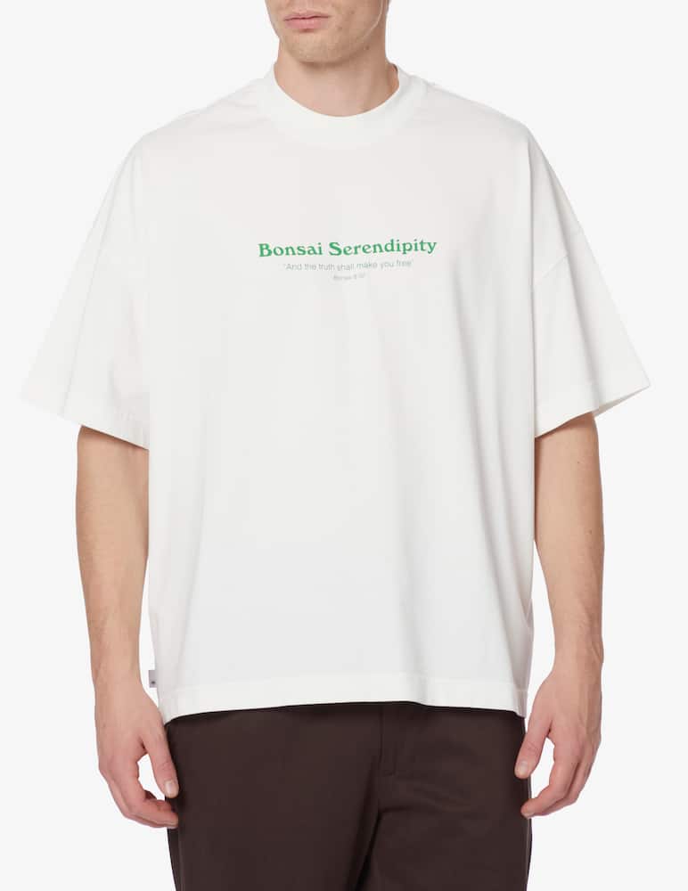 Bonsai Oversized fit t-shirt serendipity - White - picture 1 Bonsai Oversized fit t-shirt serendipity - White - picture 1