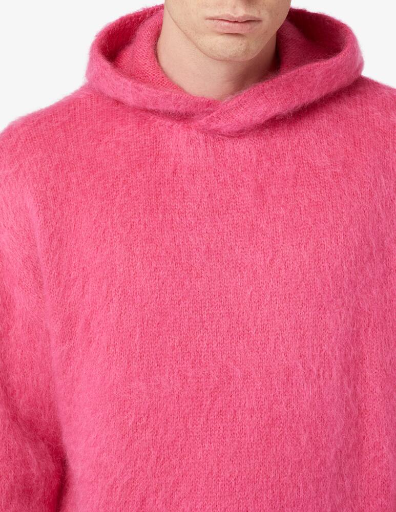 rinascente Bonsai Maglia con cappuccio in mohair - Viola