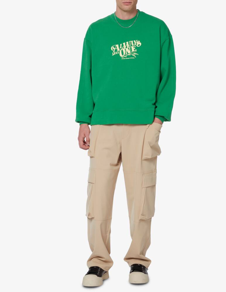 rinascente Bonsai Crewneck sweater always day one - Green