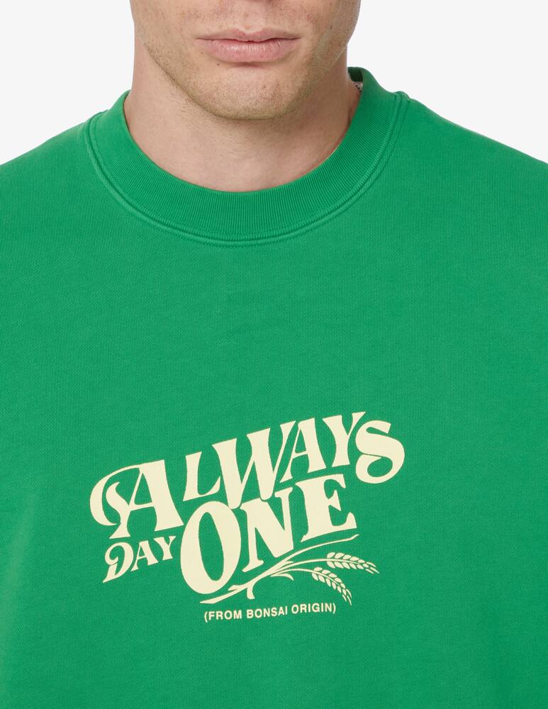 rinascente Bonsai Crewneck sweater always day one - Green