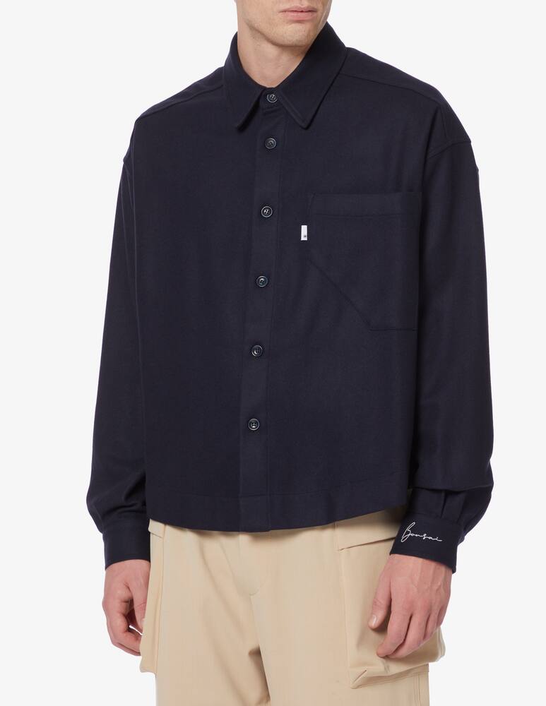 rinascente Bonsai Camicia cropped - Blu