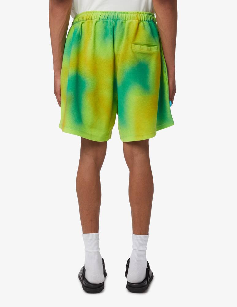 rinascente Bonsai Spray dyed basket shorts 