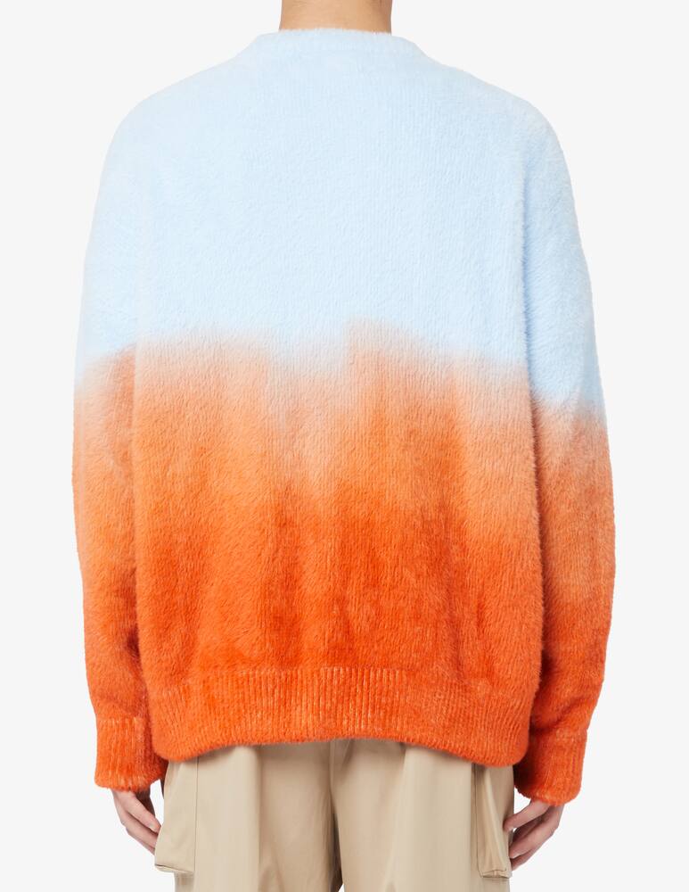 rinascente Bonsai Felpa girocollo knit sunset degrade oversize fit