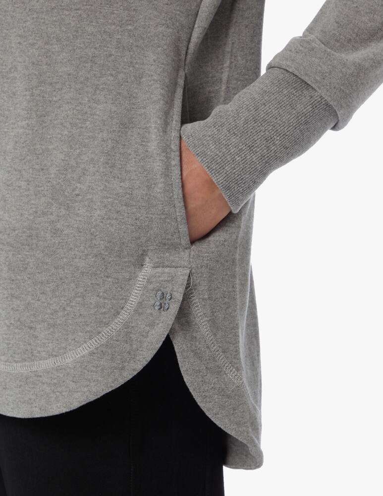 rinascente Sweaty Betty Escape Luxe fleece hoodie - grey