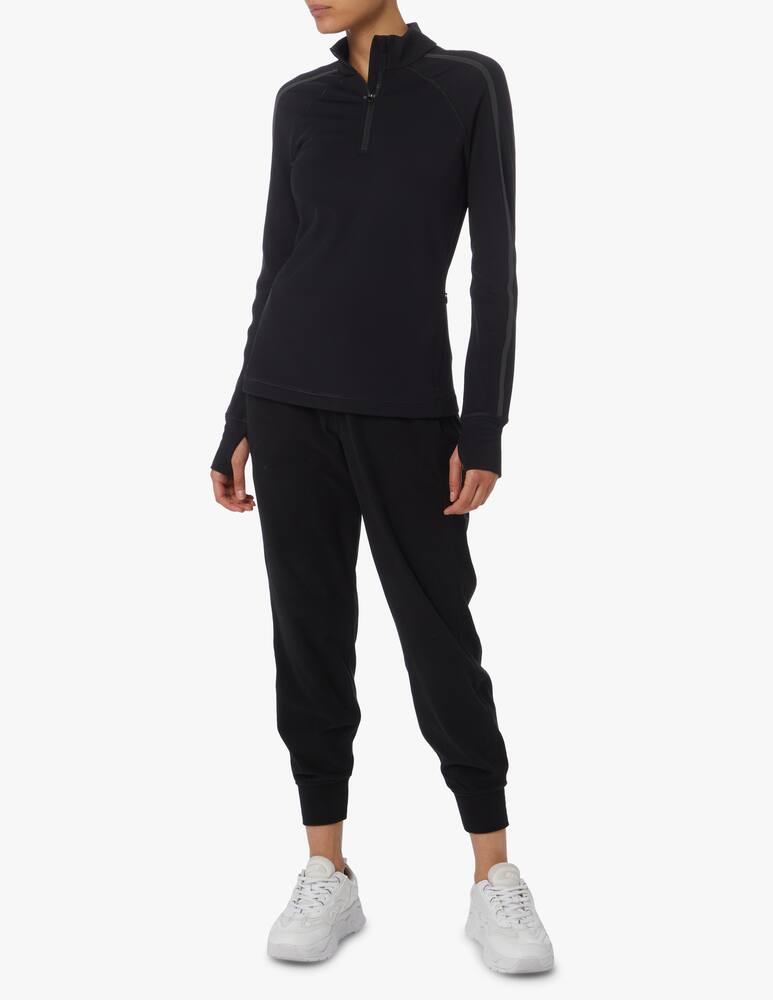 rinascente Sweaty Betty Felpa mezza zip Thermodynamic - nero