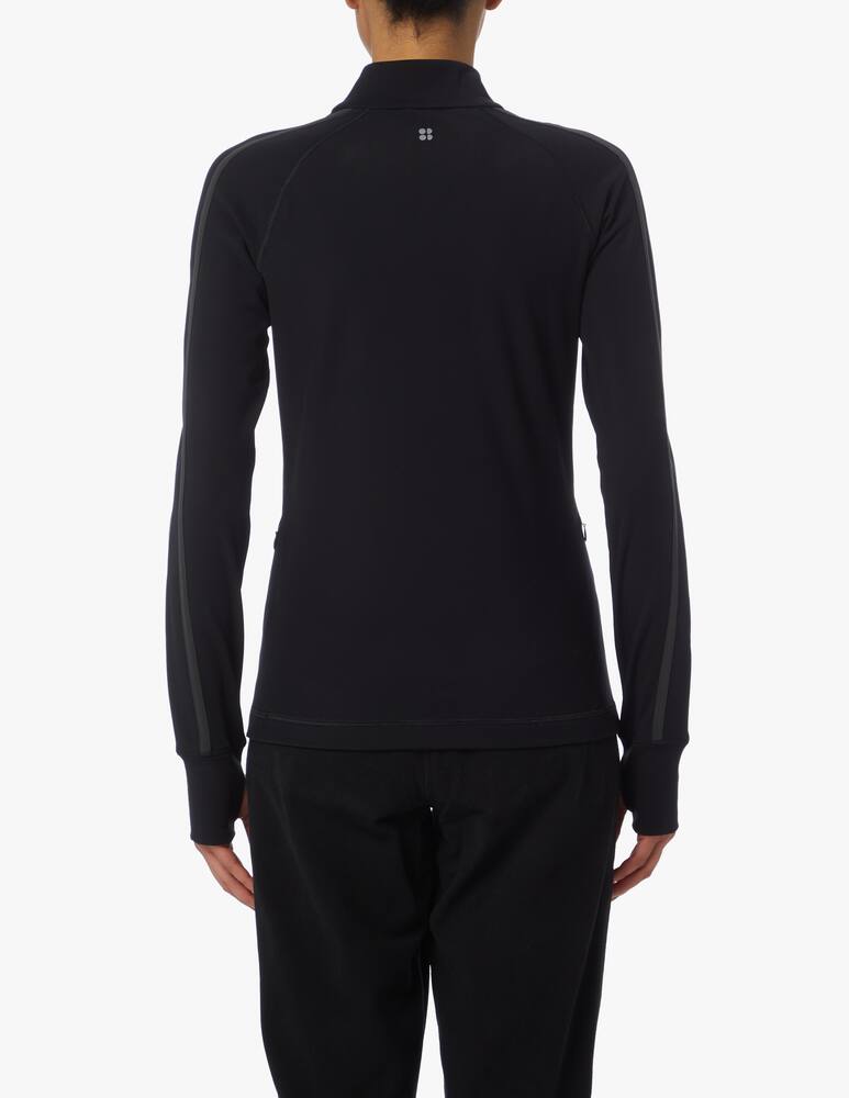 rinascente Sweaty Betty Felpa mezza zip Thermodynamic - nero