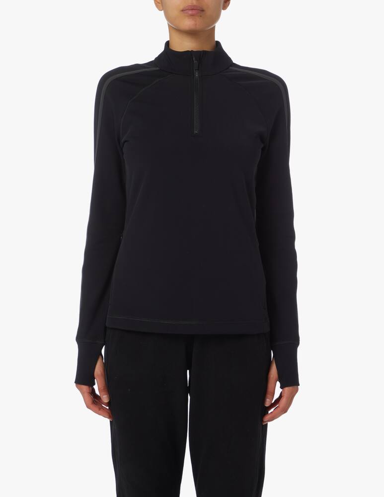 rinascente Sweaty Betty Felpa mezza zip Thermodynamic - nero