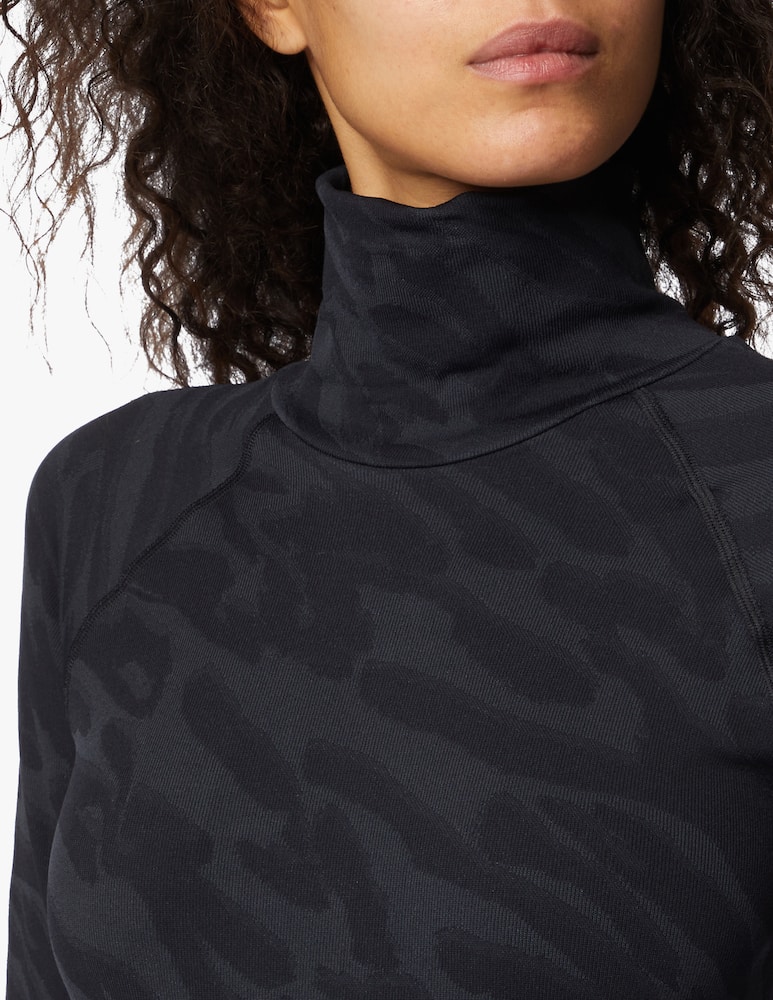 rinascente Sweaty Betty Betty Funnel Neck base layer top - black