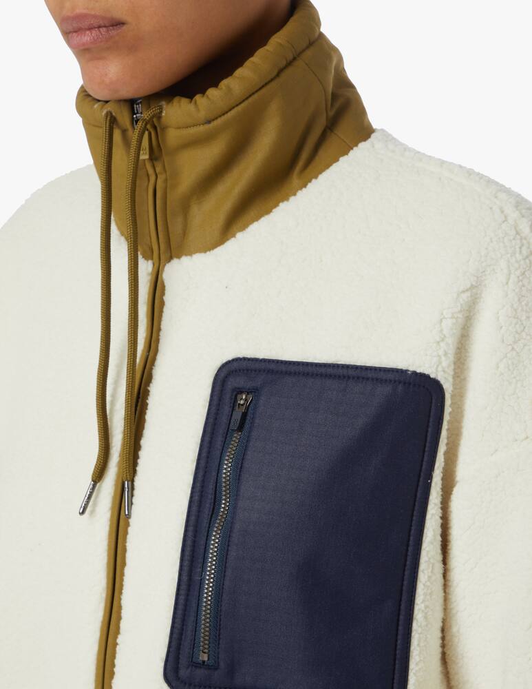 rinascente Sweaty Betty Felpa con zip Out Of The Woods - bianco