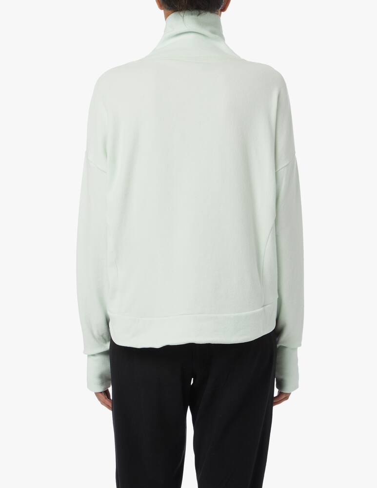 rinascente Sweaty Betty Harmonise Luxe fleece sweatshirt - green