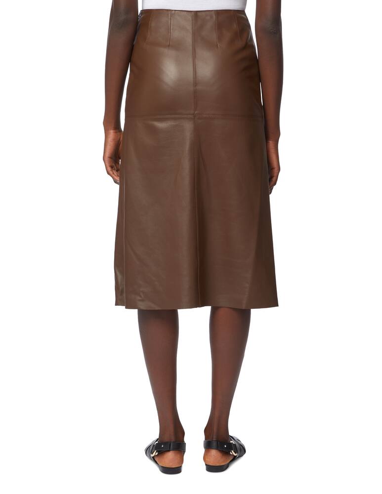 rinascente Joseph Nappa leather Sidena midi pencil skirt