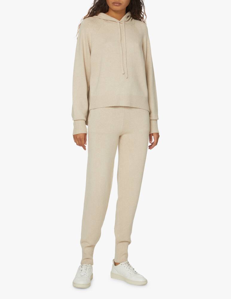 rinascente Joseph Silk hoodie - beige