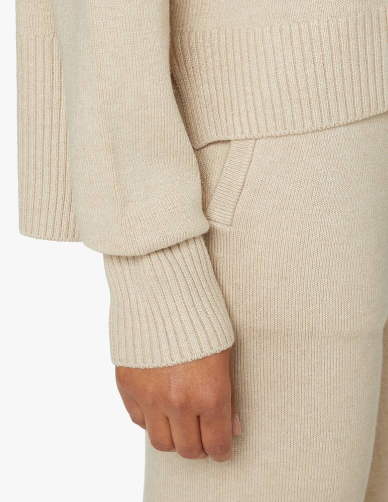 rinascente Joseph Silk hoodie - beige