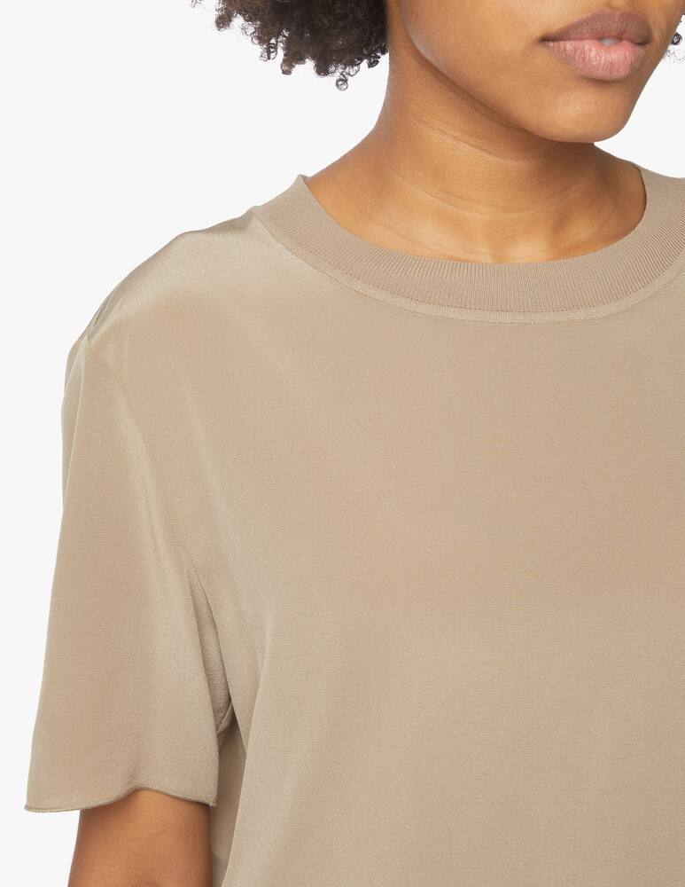 rinascente Joseph Rubi silk long sleeved blouse - beige