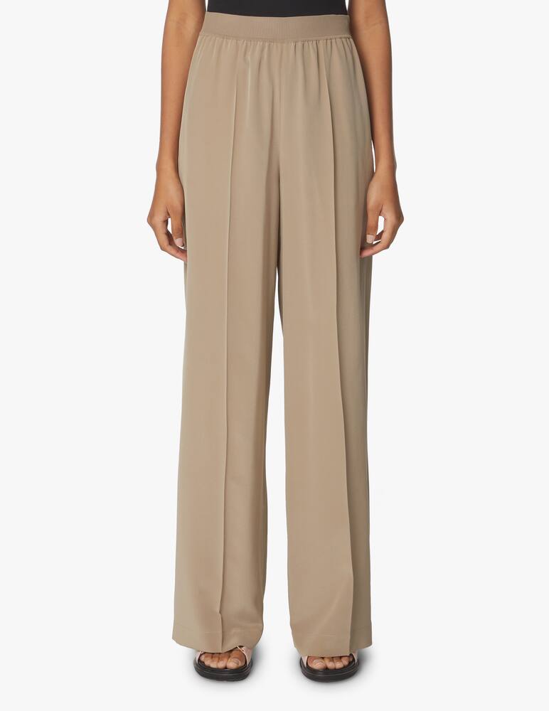 rinascente Joseph Hulin high rise palazzo trousers - brown