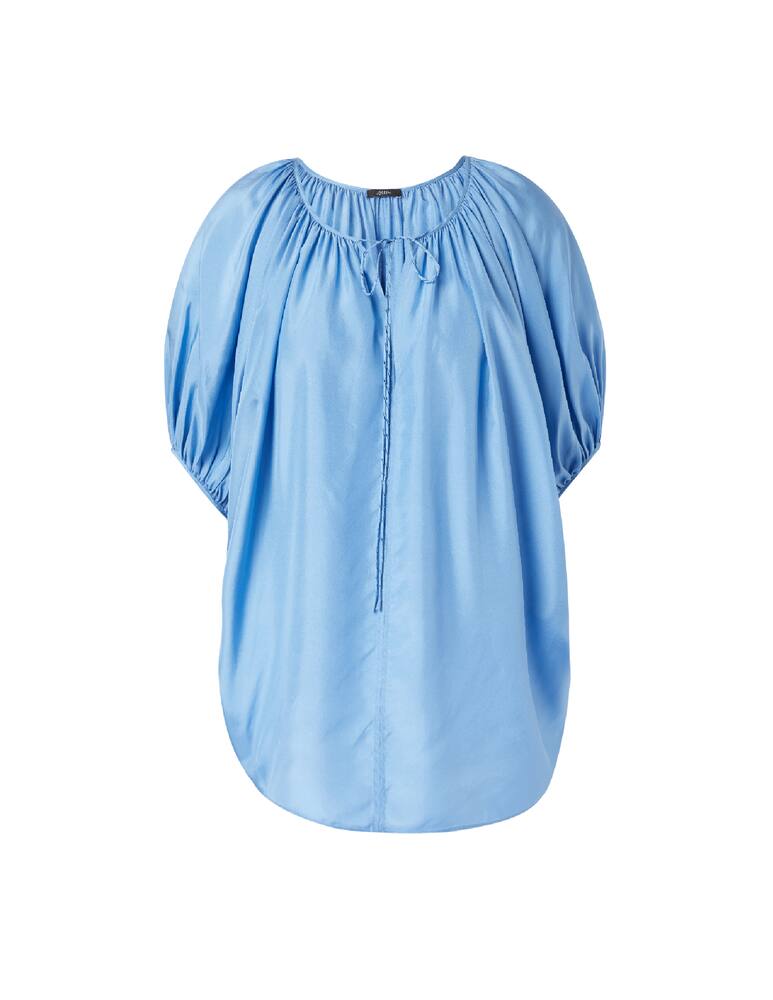 rinascente Joseph Briela silk v neck blouse - light blue