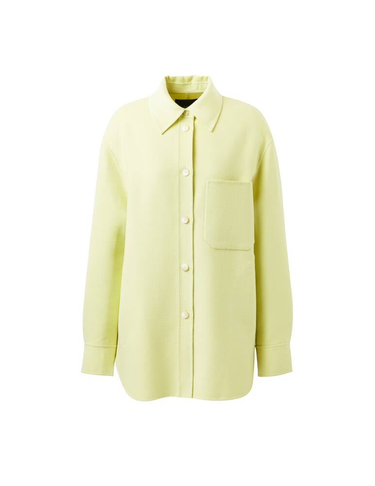 rinascente Joseph Camicia in misto lana Jelia - giallo