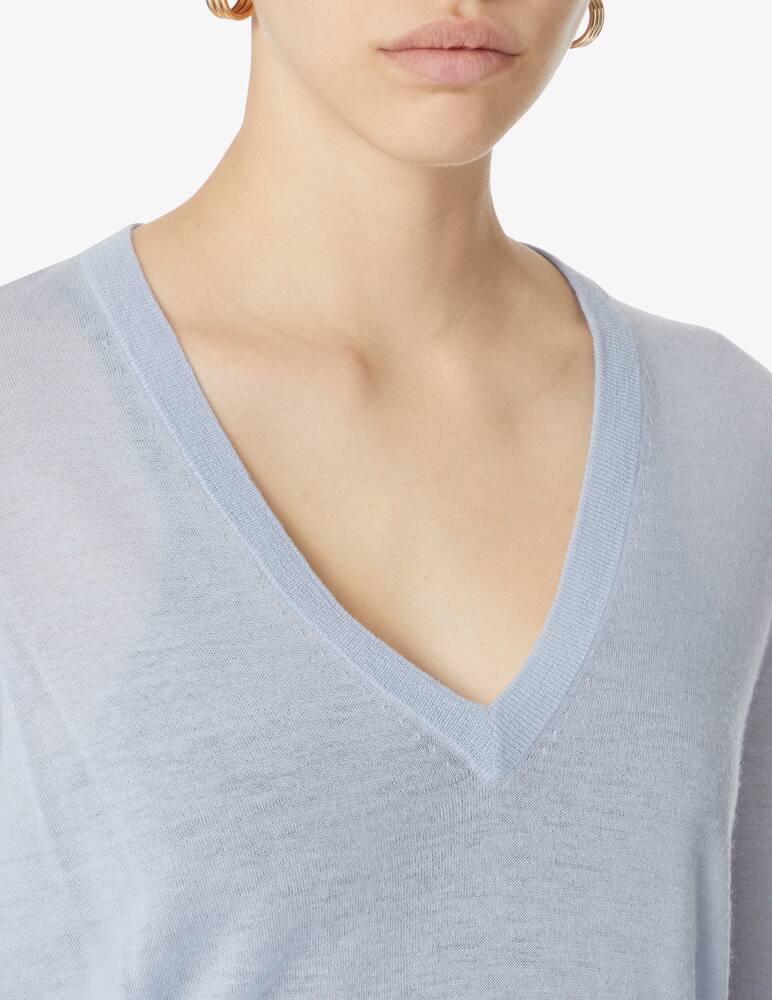 rinascente Joseph Cashmere v neck jumper - Light blue