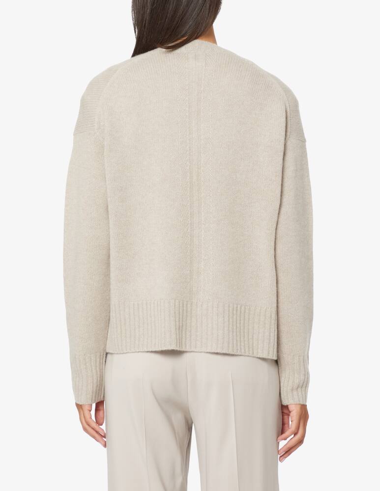 Joseph Cashmere v neck jumper - Beige - picture 3 Joseph Cashmere v neck jumper - Beige - picture 3