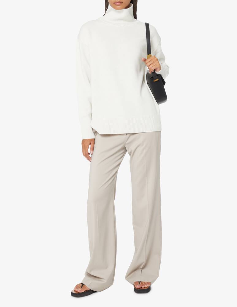 rinascente Joseph Maglione a collo alto in lana - Bianco