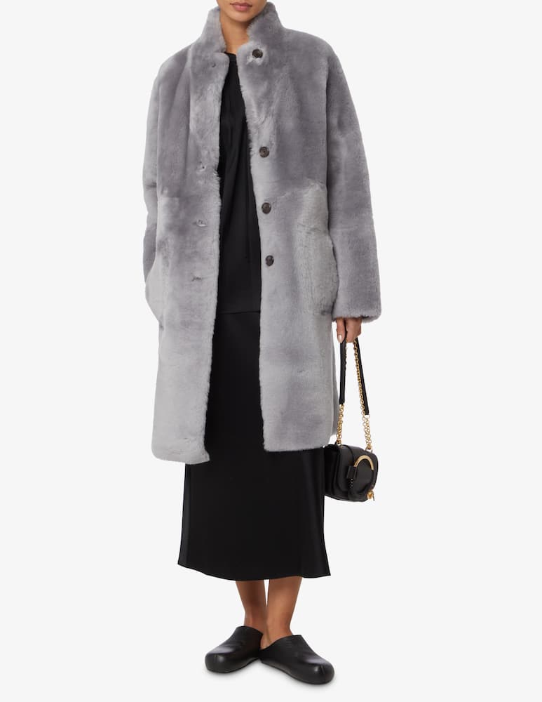 rinascente Joseph Britanny leather sheepskin - Grey