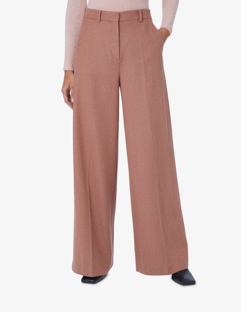 Joseph Pantaloni in misto lana Alana - Marrone - immagine 2 Joseph Pantaloni in misto lana Alana - Marrone - immagine 2
