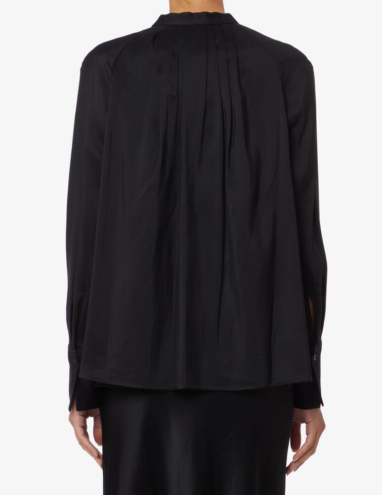 rinascente Joseph Blusa in lana e seta Cobden - Nero