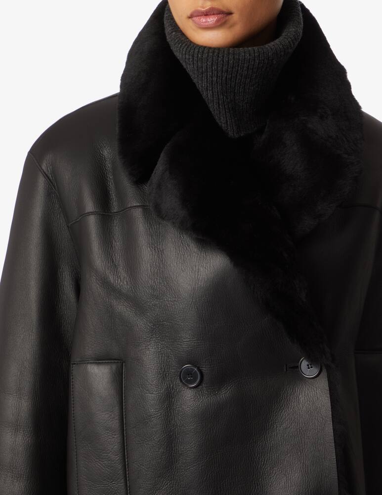 rinascente Joseph Calla leather sheepskin - Black