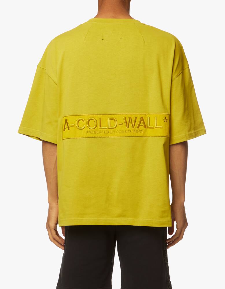 rinascente A-COLD-WALL* Logo embroidery short-sleeve t-shirt