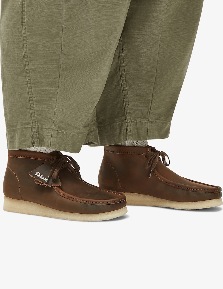 rinascente Clarks Stivaletti Wallabee in pelle