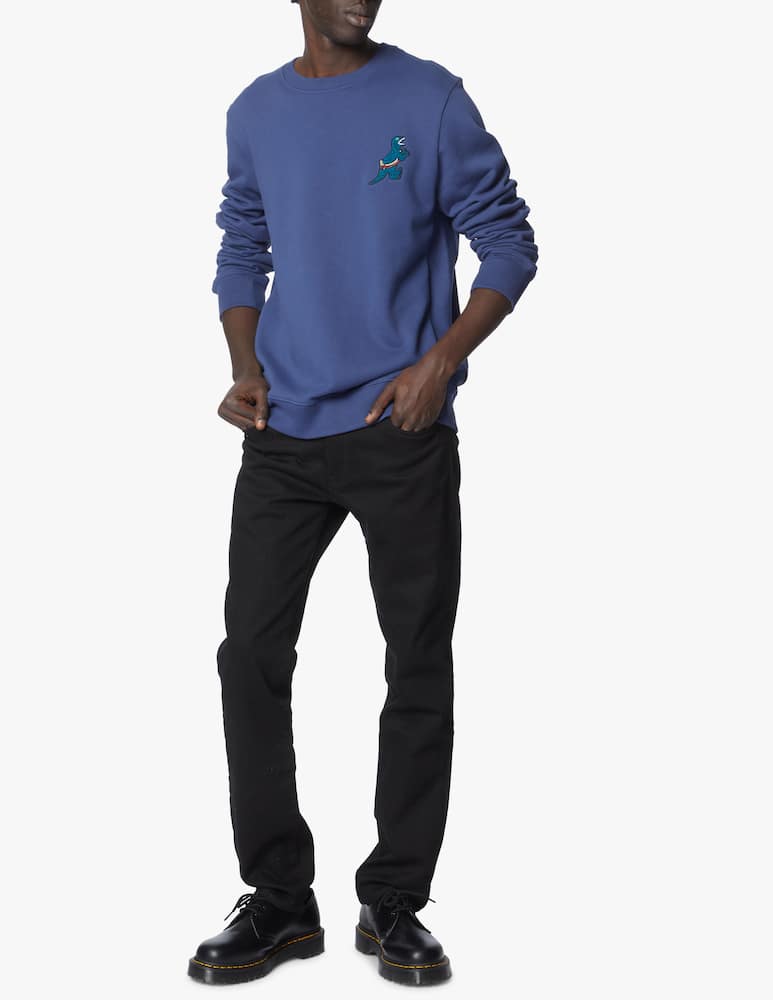 rinascente PS Paul Smith Felpa girocollo in cotone con dinosauro