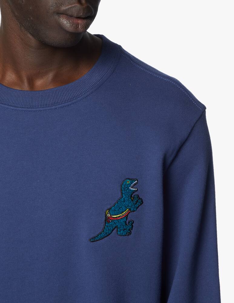 rinascente PS Paul Smith Felpa girocollo in cotone con dinosauro