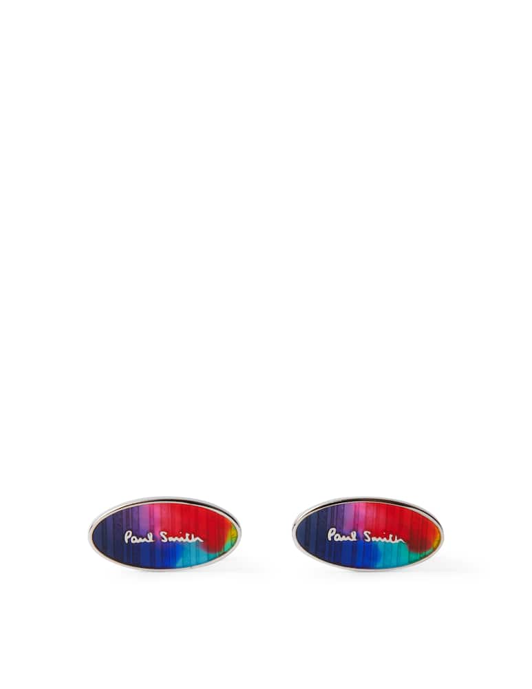 Paul Smith Cufflink oval logo - picture 1 Paul Smith Cufflink oval logo - picture 1