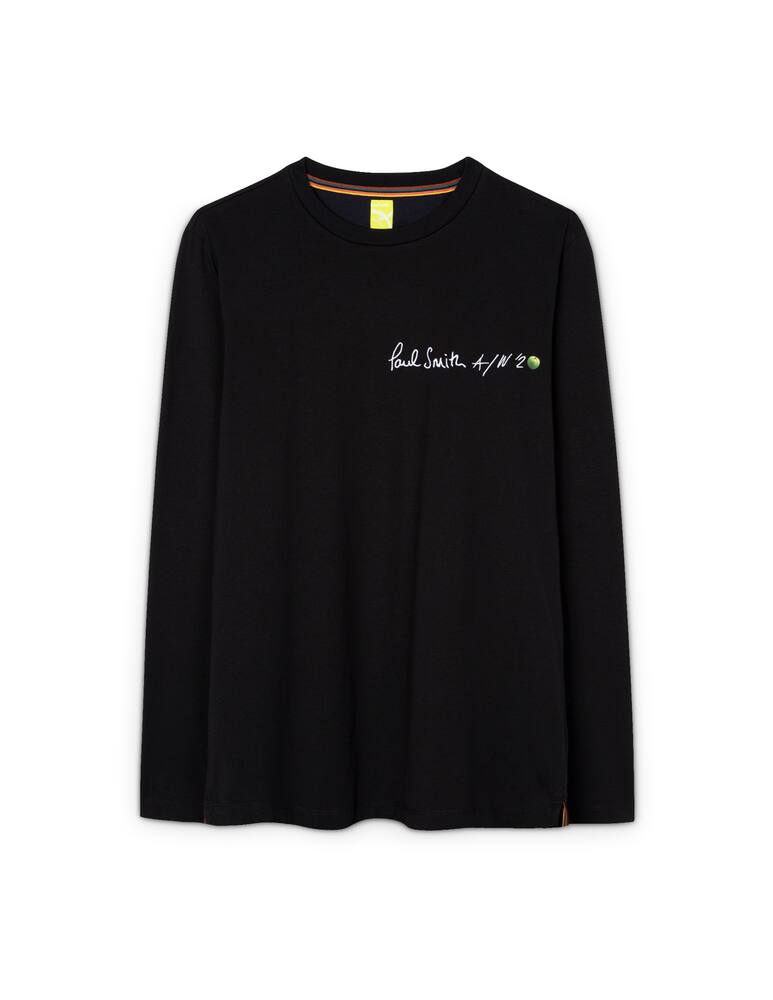 rinascente Paul Smith 50th anniversary apple long sleeve t-shirt