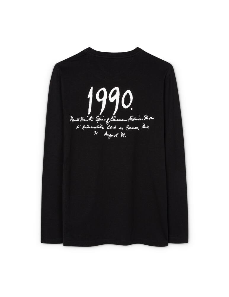 rinascente Paul Smith 50th anniversary apple long sleeve t-shirt