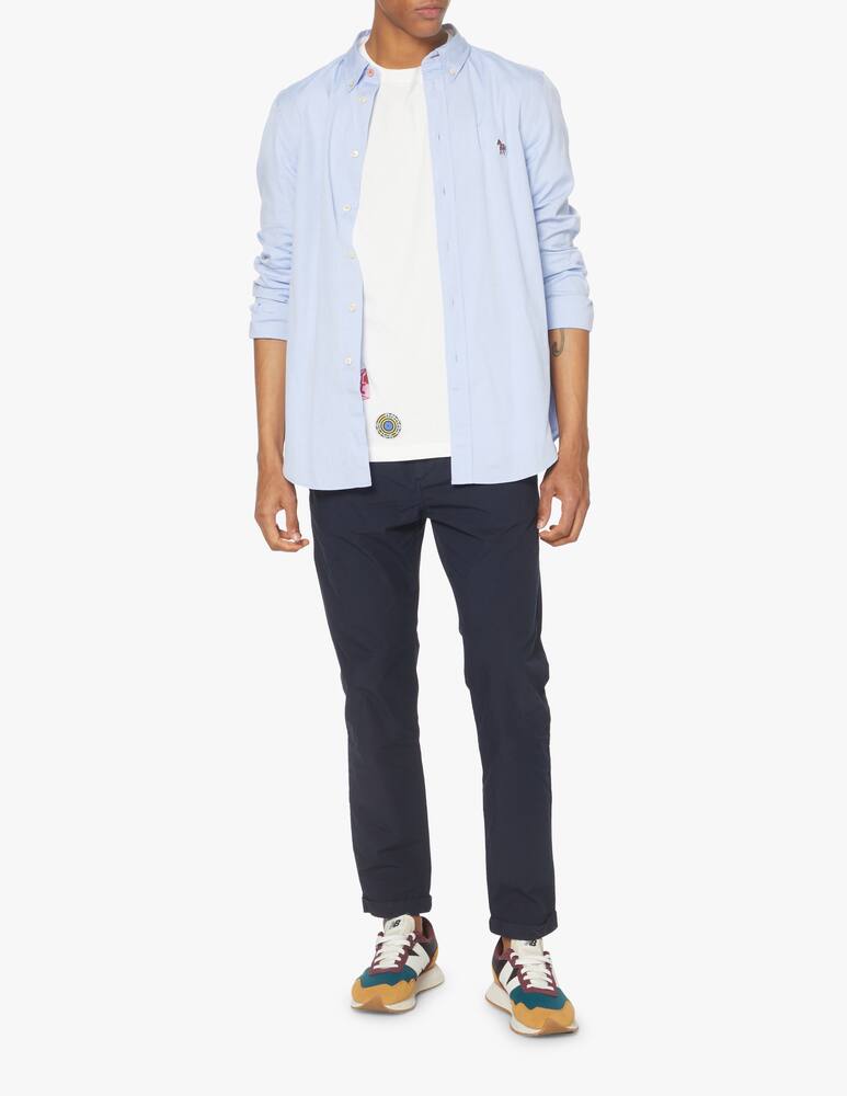 rinascente PS Paul Smith Zebra oxford shirt - light blue